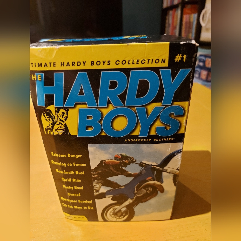 **3 Listings $40**                    Hardy Boys 8 book set